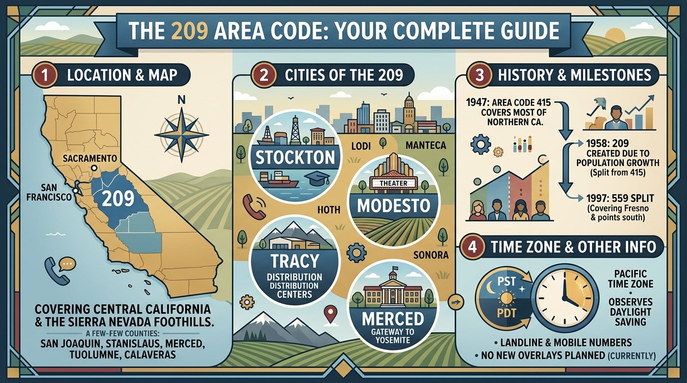 209 Area Code